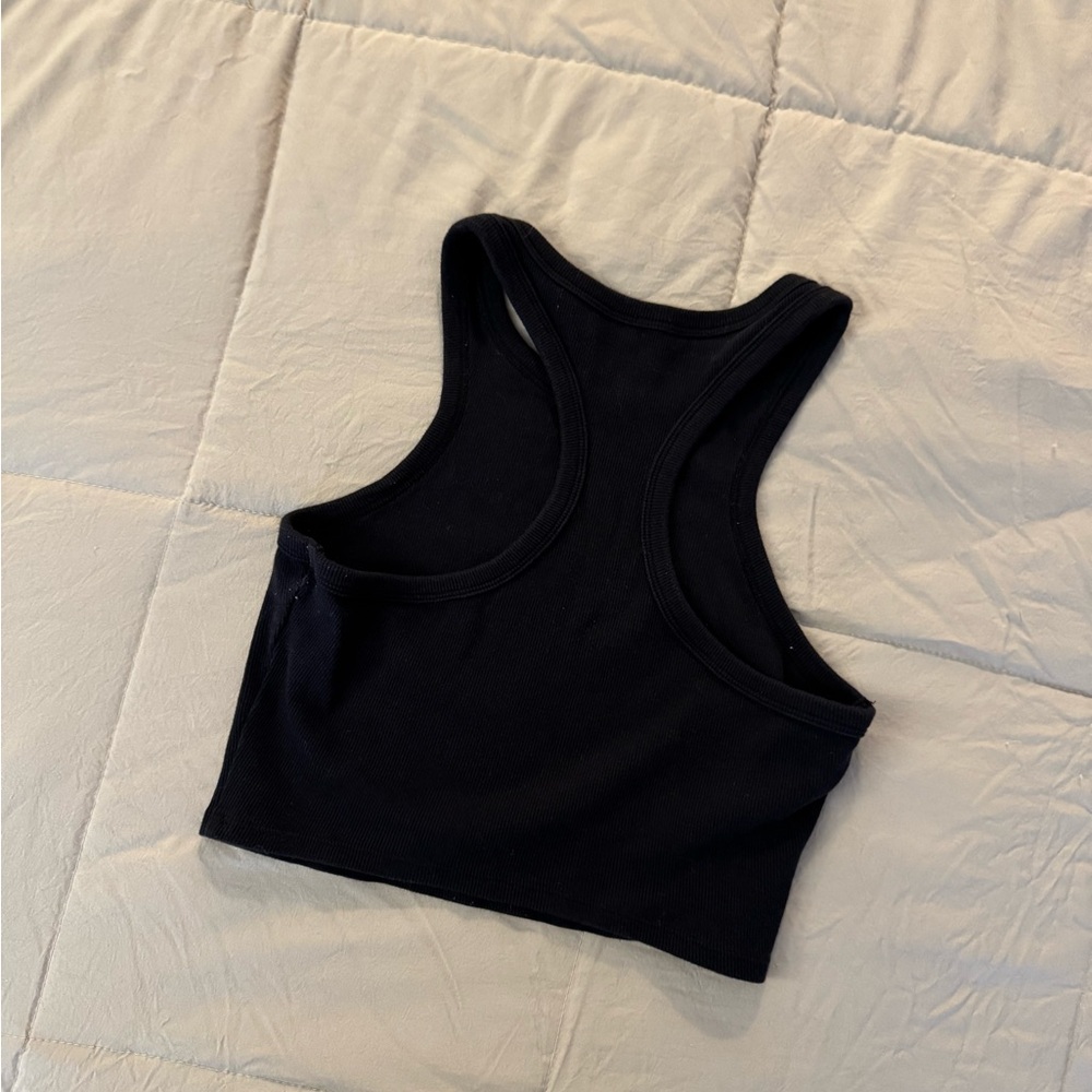 ALO Yoga Black Aspire Tank, Size Small - Picture 5 of 5